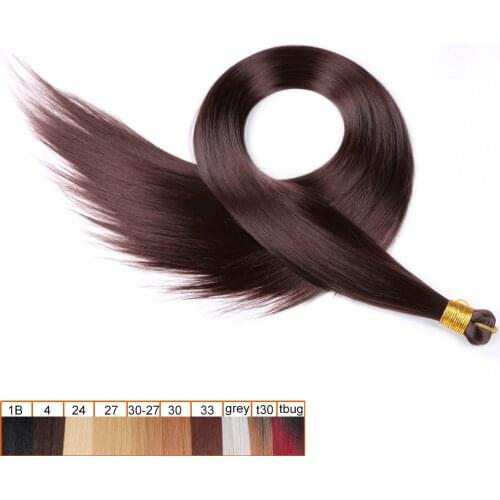 Mtmei Dark Brown Ombre Synthetic Hair Bundles 22Inch Long Bulk Hair For Braiding Hair Crochet Braids Ponytail Hair Extensions