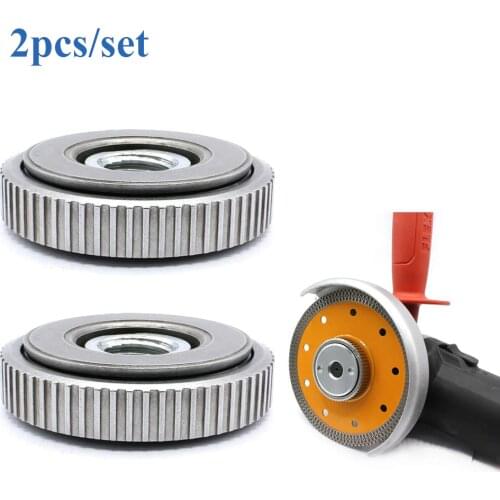 2 Pack M14 Angle Grinder M14 Thread Replacement Quick-release Nut Clamping