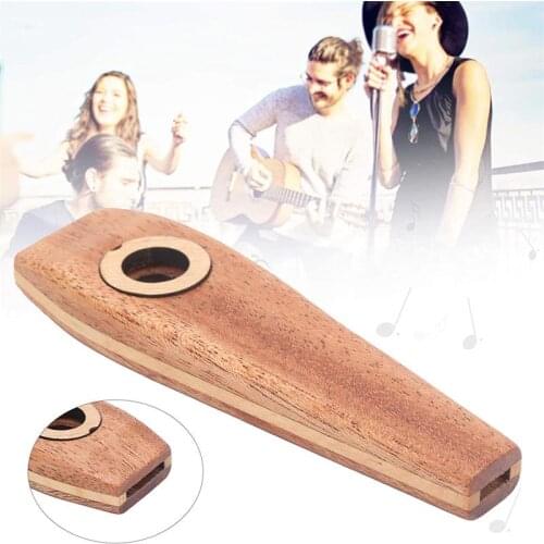 Holz Kazoo Kazoo Holz Flöte Gitarre Ukulele Begleitung Anfänger Zu Spielen Die Flöte Sind Einfach Zu Lernen Die Instrument