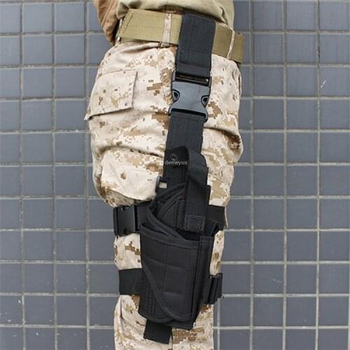 Paintball Thigh Gun Holster Military Tactical Hunting Cs Leg Holster for Glock 17 19 23 32 36 Beretta M9 92 Glock Accessories