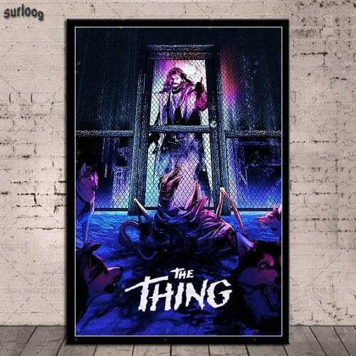 Posters and Prints John Carpenter The Thing Horror Movie Wall Art Pictures Poster Canvas Painting for Home Decoration