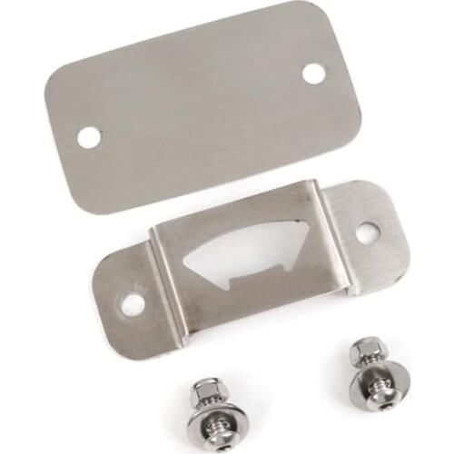 Rear License Plate Mounted Bottle Opener Tailgate Accessory for Jeep Wrangler JK 2007-2017 Car Accessories