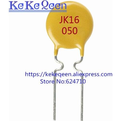 50PCS/LOT Self Recovery Fuse JK16-050 16V 500MA 0.5A PPTC