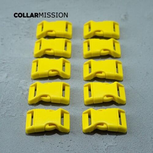 Retailing plastic buckle for Dog Collar Harness Backpack Strap Webbing Bag Accessory 25mm yellow CK25SJ05