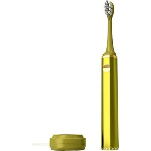 Ultrasound Electric toothbrush adult smart timing whitening toothbrush IPX7 waterproof and replaceable AA battery version