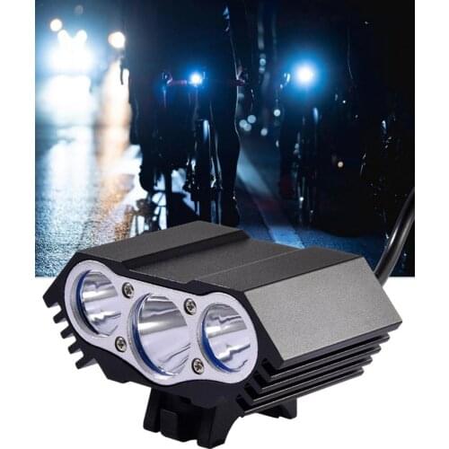 Bike Light Rainproof USB Rechargeable LED 12000 Flow MTB Front Lamp Headlight Aluminum Ultralight Flashlight Bicycle Lamp