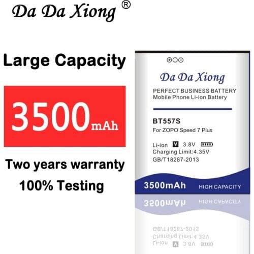 High Quality 3500mAh BT557S Battery for ZOPO Speed 7 Plus Replacement mobile phone battery