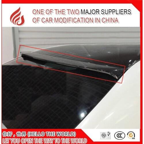 High quality ABS primer black white color car roof spoiler for Reiz / Mark X 2007 -09 2010 2011 2012 13 14 15 16 2017