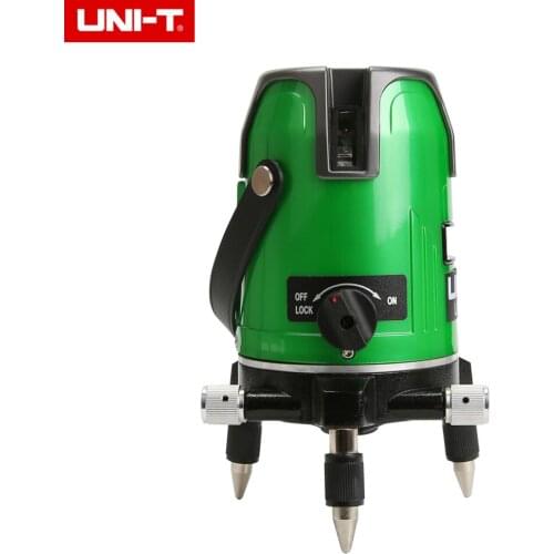 UNI-T LM550G Green Laser Level 5 Lines 3 Points 360 Degree Self Nivel Laser Horizontal Vertical