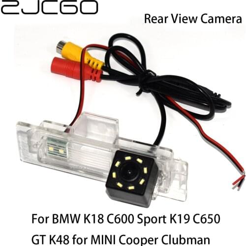ZJCGO HD Car Rear View Reverse Back Up Parking Waterproof Camera for BMW K18 C600 Sport K19 C650 GT K48 for MINI Cooper Clubman