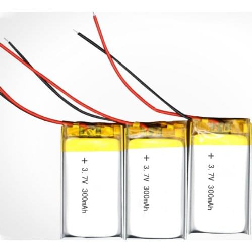 3.7v Lithium polymer Rechargeable Battery For MP3 MP4 DIY