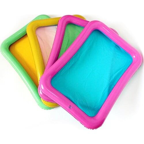 60*45cm Dynamic Sand Tray Indoor Magic Play Sand Children Toys Space Inflatable Accessories Plastic Mobile Table