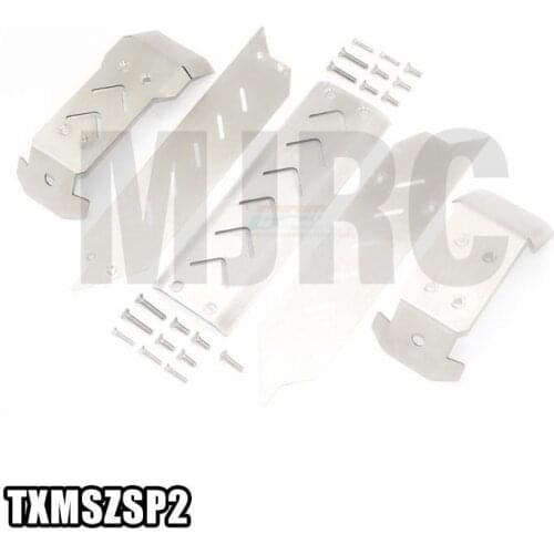 RC car TRAXXAS 89076-4 1/10 maxx bumper Chassis Armor Protection Skid Plate for Traxxass xmaxx option upgrade