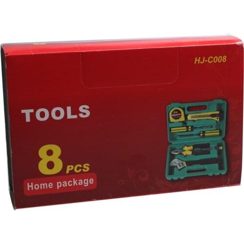 Car Home Emergency Combination Toolbox Hardware Repair Tool 8 sets of car insurance gifts HJ-008