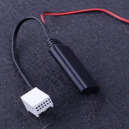 DWCX 12V 12 Pin Aux Bluetooth Adapter Cable Fit For Mercedes Benz W169 W245 W203 W209 R230 W221 W251 W164 X164