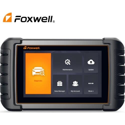 Foxwell NT809 OBD2 Automotive Scanner A/F Adjust TPMS ABS Bleeding Car Diagnostic Tools All System Print Data Engine Scan Tools