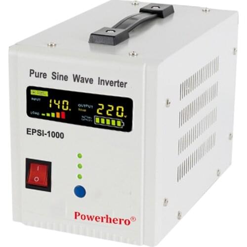 Popular design inverter 1KVA single phase output power pure sine wave UPS