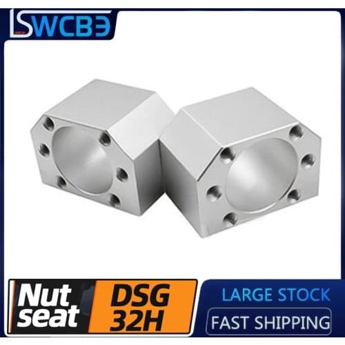 New 1PCS DSG32 BALL NUT HOUSING, MOUNTING BRACKET FOR 3205 BALL SCREWS NUT CNC