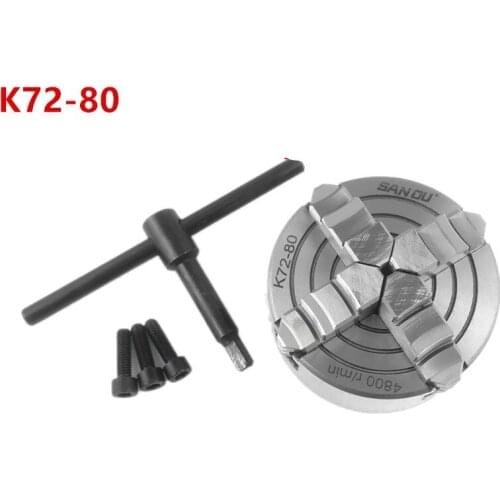 SAN OU K72- 80/100/125 4-jaw lathe chuck