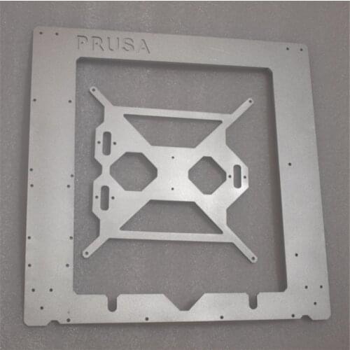 SWMAKER Reprap Prusa i3 MK2 Clone frame silver color aluminum frame kit 6mm thickness made by CNC