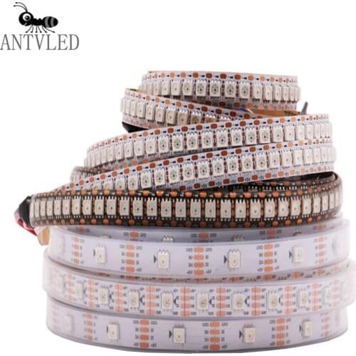 1-5M DC5V WS2813(WS2812B Update) RGB Led Strip Light 30/60/144 Pixels/Leds/m Dual-Signal Led Individual Addressable