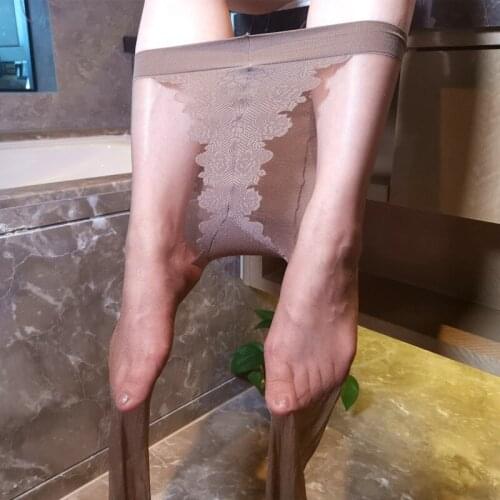 Summer 3D Ultrathin Sheer Sexy Women Anti Hook Silk Stockings Butterfly Shaped Crotch Pantyhose Invisible Smooth Tights