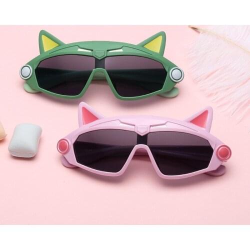 Fashionable Cartoon Children Outdoor Sports Polarized Sunglasses Used for Cycling Climbing Hiking Protecting Childrens Eyes Ant