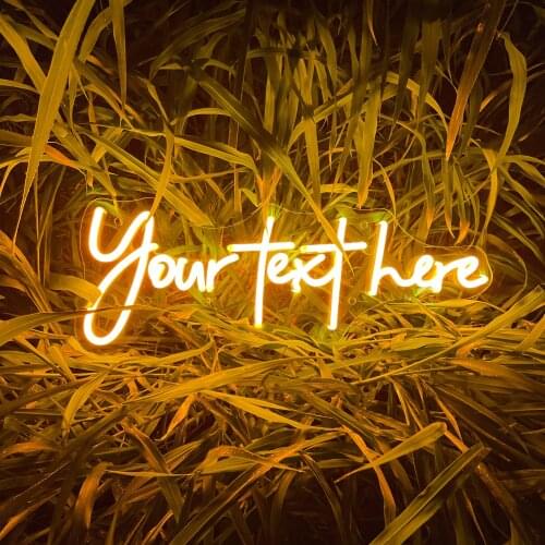 Wedding Neon Signs Custom LED Home Deco Light Sign Business Name Neon Sign for Party Office Birthday Gifts with Various Size