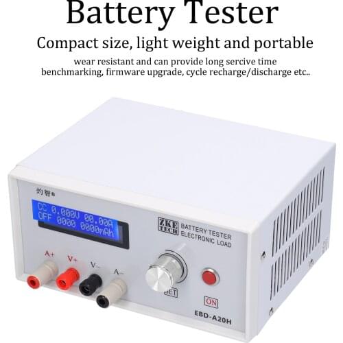 EBC-A20H Battery Tester 30V 20A 200W Direct Current Electronic Load 20A Discharger Support PC Online Software Control