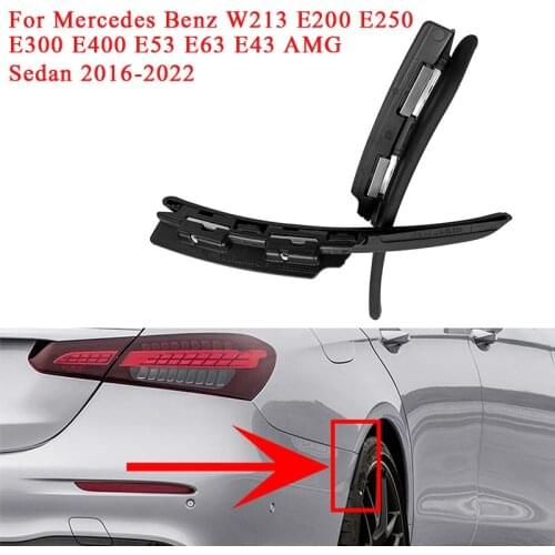 Car Rear Wheel Fender Flare Extension Wheelbrow Lip For Mercedes Benz W213 E200 E250 E300 E400 E53 E63 E43 AMG Sedan 2016-2022