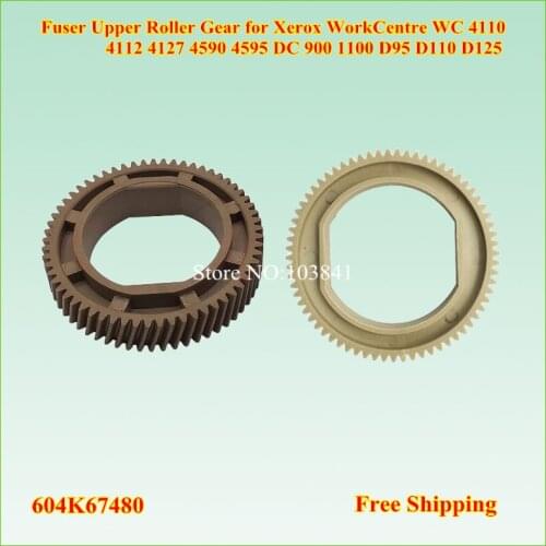 1SET 604K67480 Fuser Upper Heat Roller Gear for Xerox WorkCentre WC 4110 4112 4127 4590 4595 DC 900 1100 D95 D110 D125