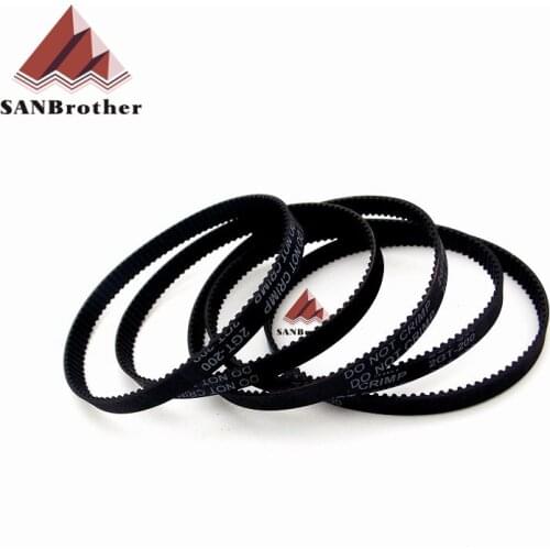 GT2 200 Timing Belt UM2 Ultimaker 2 Extended + 2GT 200 Timing Belt 6mm Width 100 Teeth Wholesale Free Shipping
