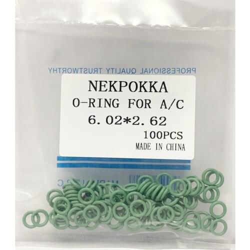 6.02*2.62mm R134a NBR Rubber O-Ring Seals,Sealing rubber ring 6.02*2.62,Thickness 2.62mm O-ring