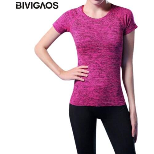 Женские футболки с коротким рукавом BIVIGAOS China At AliExpress