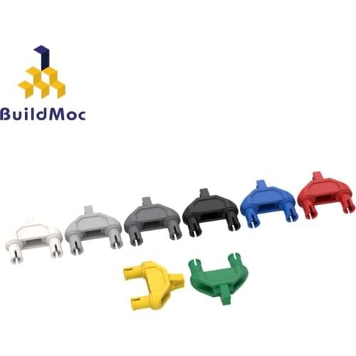 BuildMOC 47973 2.8 x 0.9 x 2.9 double-winged triangle For Building Blocks Parts DIY Construction Creative gift Toys