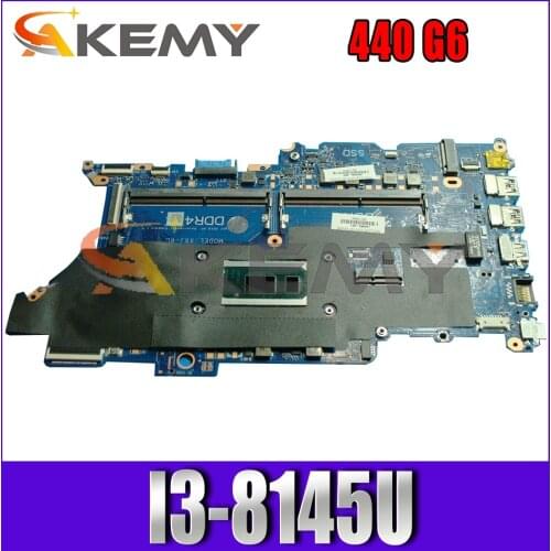 DAX8JMB18C0 For HP Probook 440 G6 I3-8145U Notebook Mainboard DDR4 Laptop motherboard