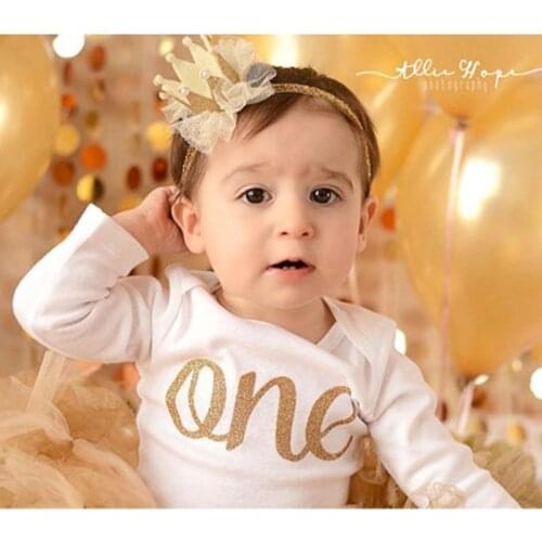 Childrens Flower Crown Headwear Female Baby Tiara Headband Hair Accessories Baby Birthday Party Show Baby Kids Gifts