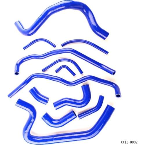 FOR Toyota MR2 MK1 AW11 Chassis '84-'89 | 4A-GE Engines | Manual Transmissions Only SILICONE ANCILLARY COOLANT HOSE KIT