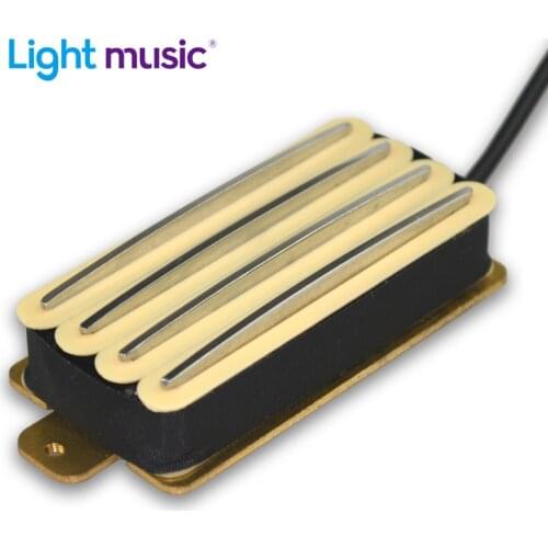 Hot Rail 2-Dual Blade Electric Guitar High Output Track Type Four Coil Humbucker Pickup