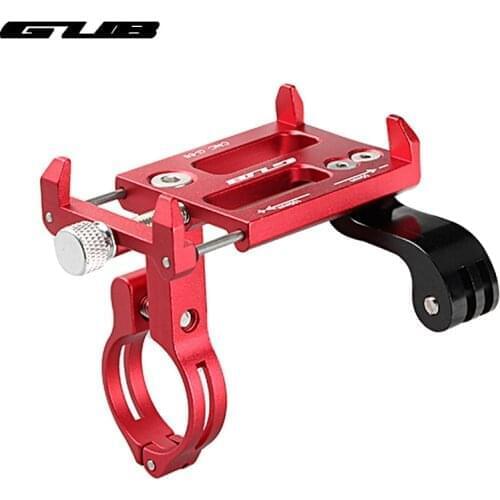 GUB G-88 Bicycle Handlebar Rack for Phone GPS Camera LED Lamp Mount Width Adjustable CNC Alloy Anodized Support Bracket