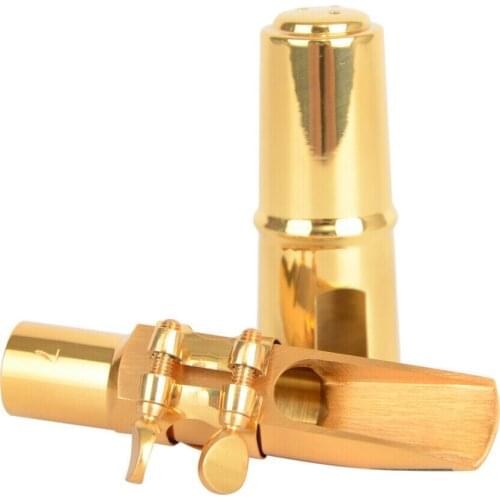 Il belin Tenor Soprano Alto Saxophone Metal Mouthpiece Gold Lacquer Mouthpiece Sax Mouth Pieces