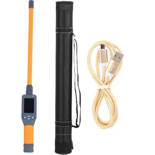 IP65 Large screen Bluetooth Livestock ISO11784/785 FDX-A,FDX-B 134.2Khz Animal Stick Reader for cattle data managment