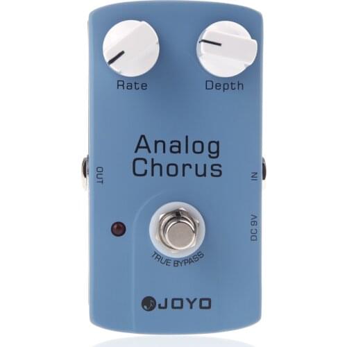 JOYO JF-37 ANALOG CHORUS Electric Guitar Effect Pedal with True Bypass Guitar Pedal Guitar Parts Guitar Accessories