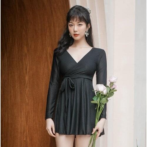 Swimming Suit For Women One Piece Monokini Swimsuit Bikini Set 2021 Womens One-Piece Push Up Sexy Korean New Skirt Polyester