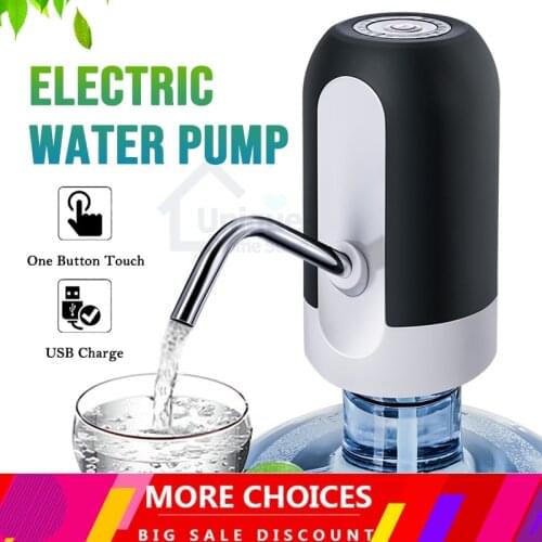 Mini Portable Automatic Electric Rechargeable Water Dispenser Pump Wireless Drinking Water Bottle Pump USB Charging