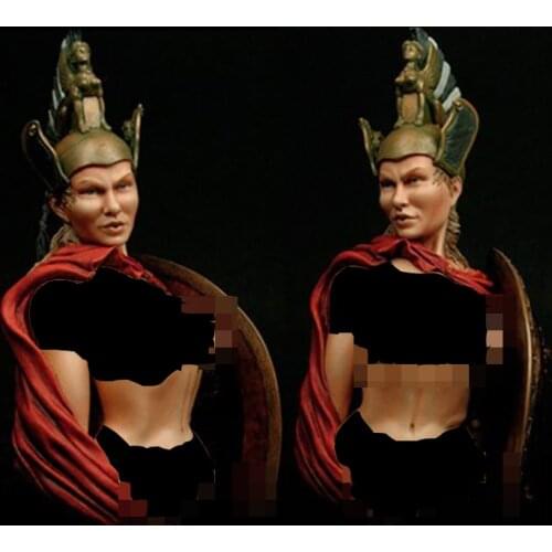 1/10 Ancient female warrior Resin Model Bust GK Unassembled and unpainted kit