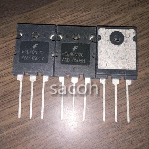 New original 5PCS/Lot FGL40N120AND FGL40N120 40N120 or FGL40T120SMD TGL40N120FD 40N120FD TO-3PL 40A 1200V Welding machine IGBT