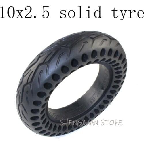 New 10 Inch Solid Tyre10x2.50Tire Fits Electric Scooter Balance Drive Bicycle Tyre 10x2.5Inflatable Tyre and Inner Tube