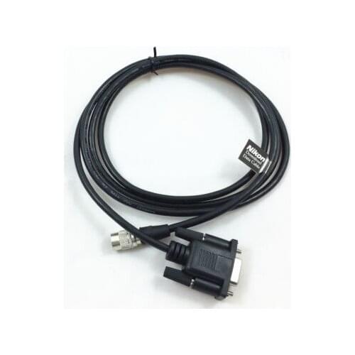 New 6-Pin COM RS232 Download Data Cable for Nikon Total Stations