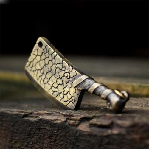 Punk Retro Design Kitchen Knife Modelling Pendant 2021 Personality Hip Hop Men Women Silver Plated Necklace Street Party Jewelry